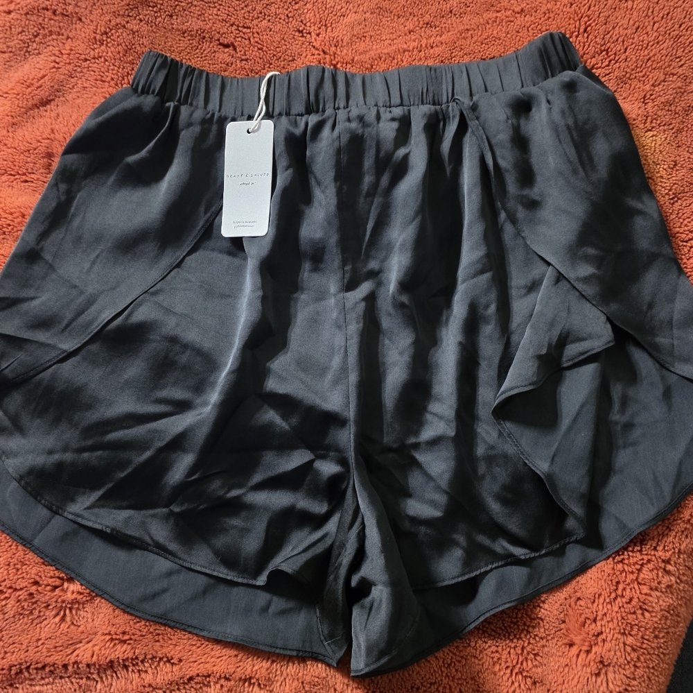 Wilfred Black Athletic Shorts